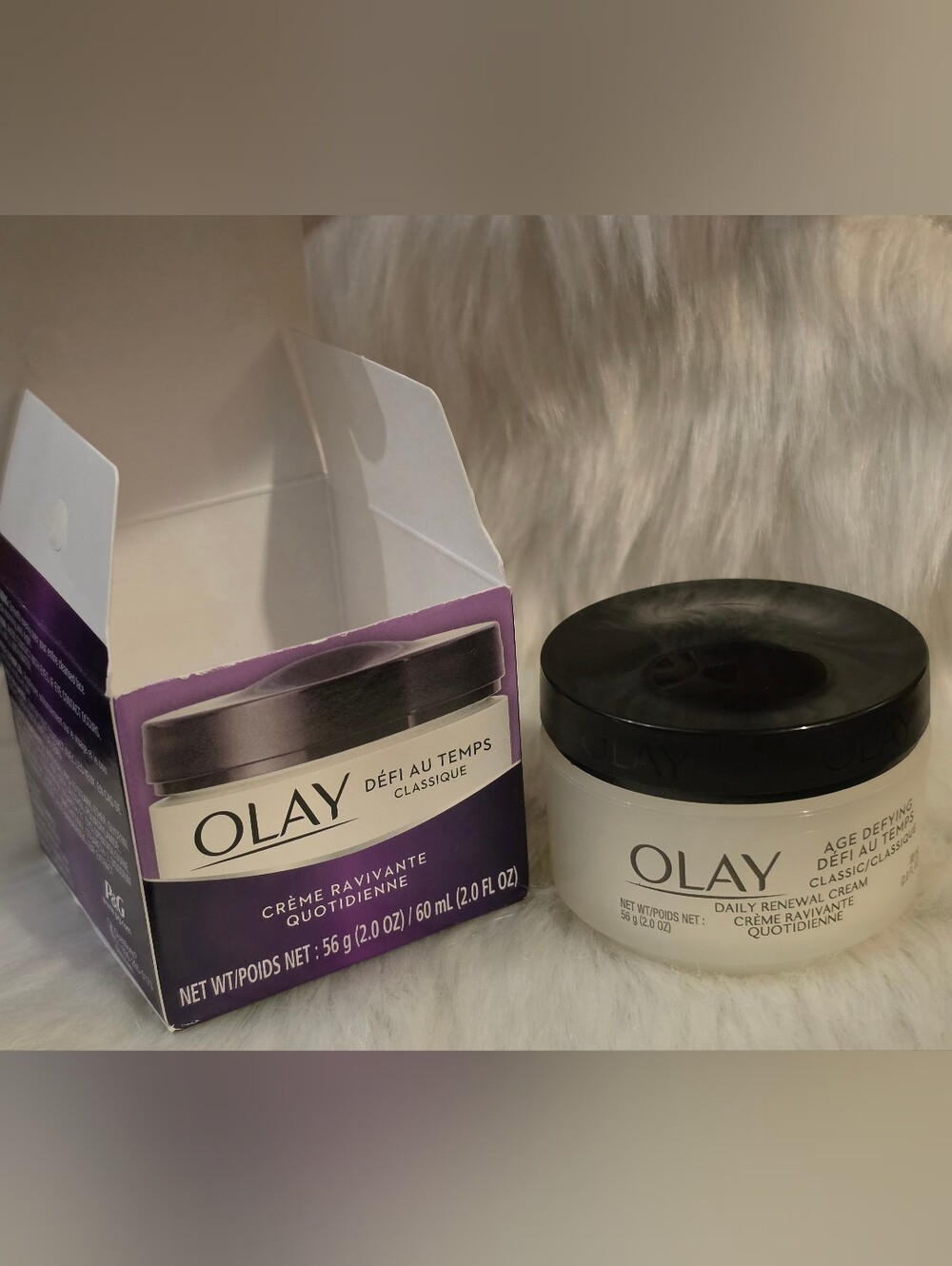 Olay Age Defying Classic Daily Renewal Cream 2oz / 60ml - New In Opened Box
